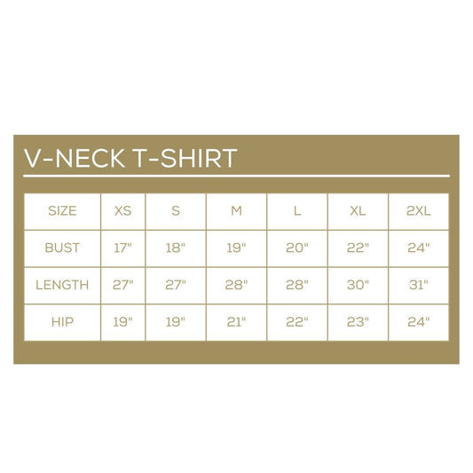 Tiger Pride V Neck Tee