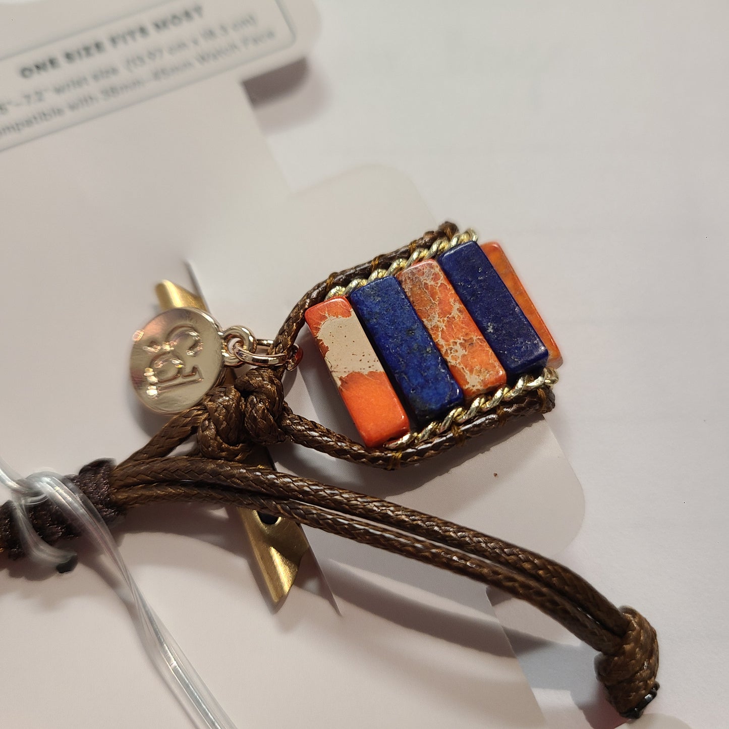 Lapis & Sunrise Jasper Apple Watch Band