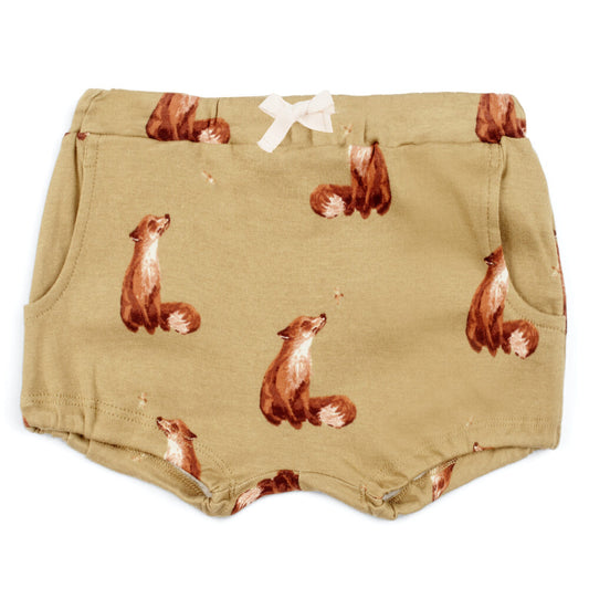 Organic Cotton Pocket Bloomer "Gold Fox"