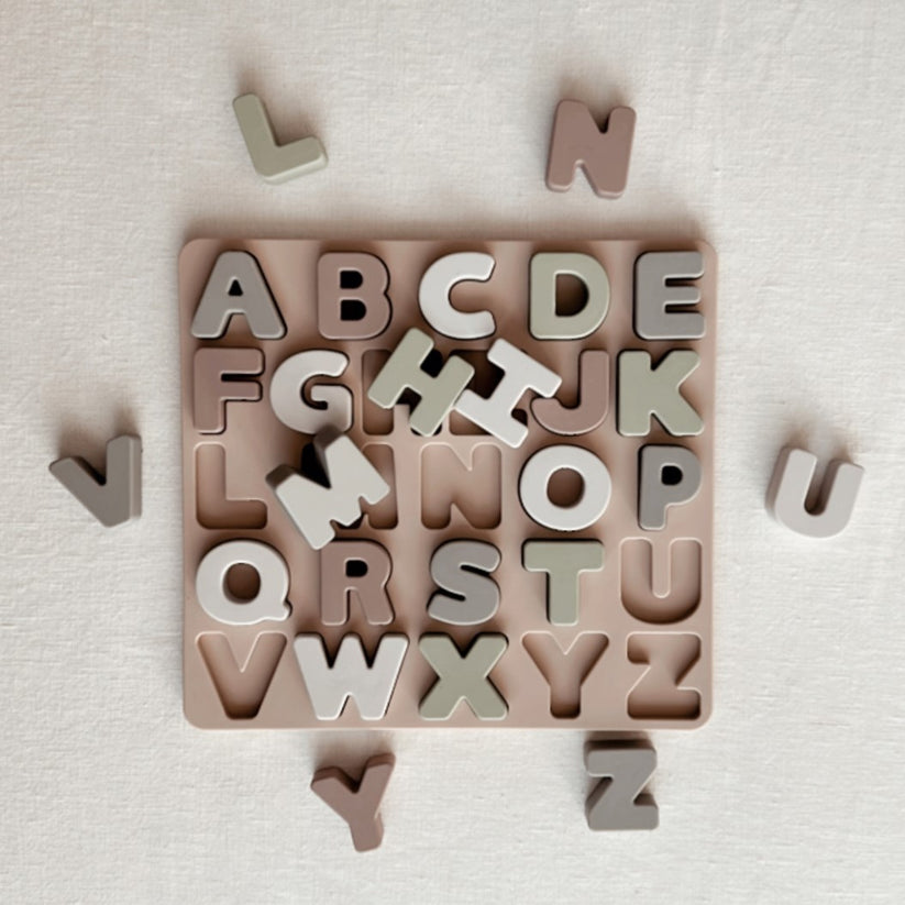 Ali + Oli ABC Soft Silicone Puzzle (27 PC) for Toddlers