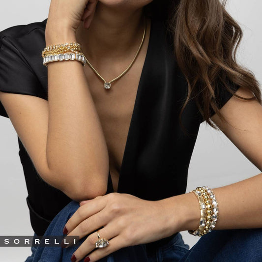 Rowan Pendant Necklace-Crystal