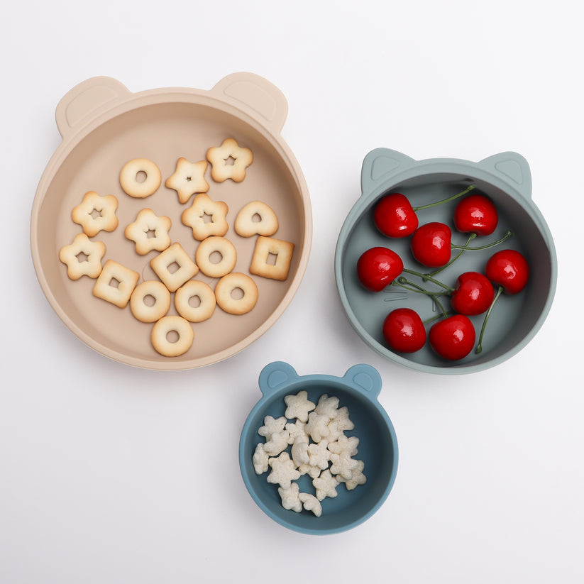 Ali + Oli 3 PC Stackable Snack Bowl