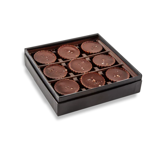 Smoked Sea Salt Caramels 9 pieces