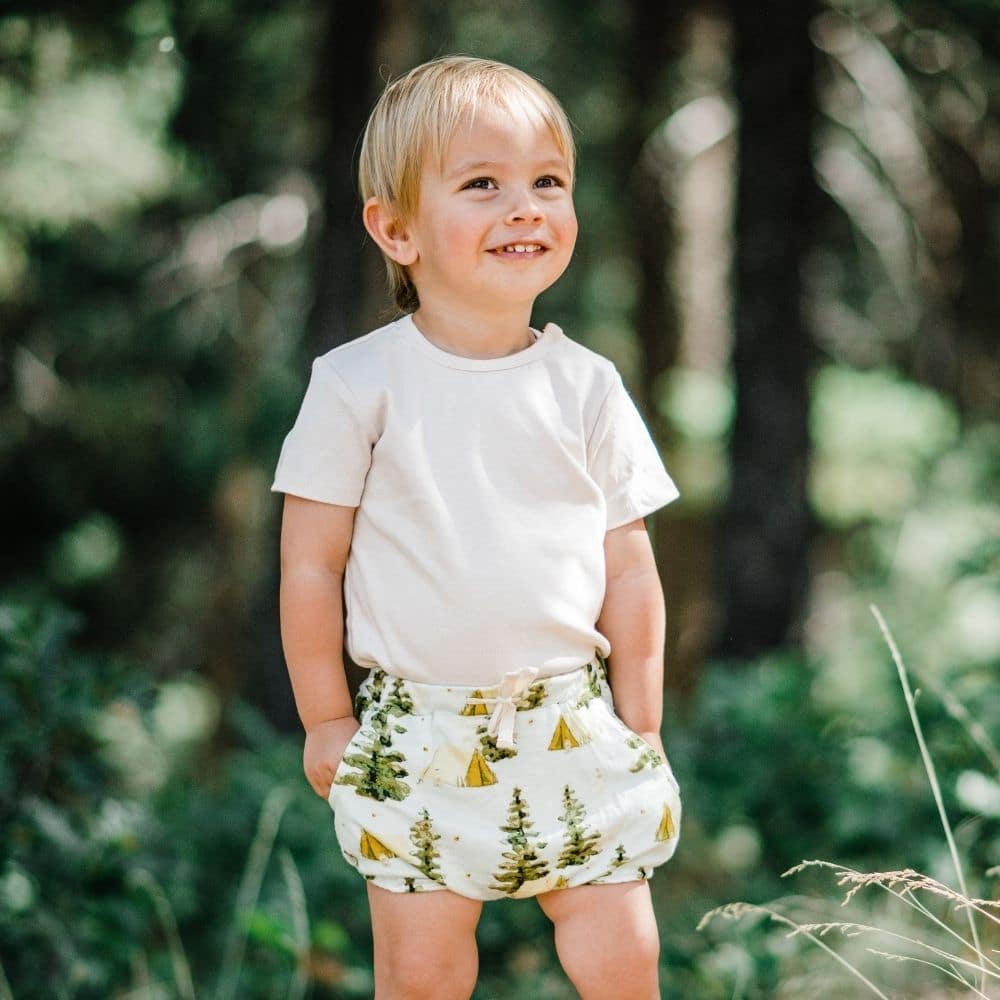 Organic Cotton Pocket Bloomer "Gold Fox"