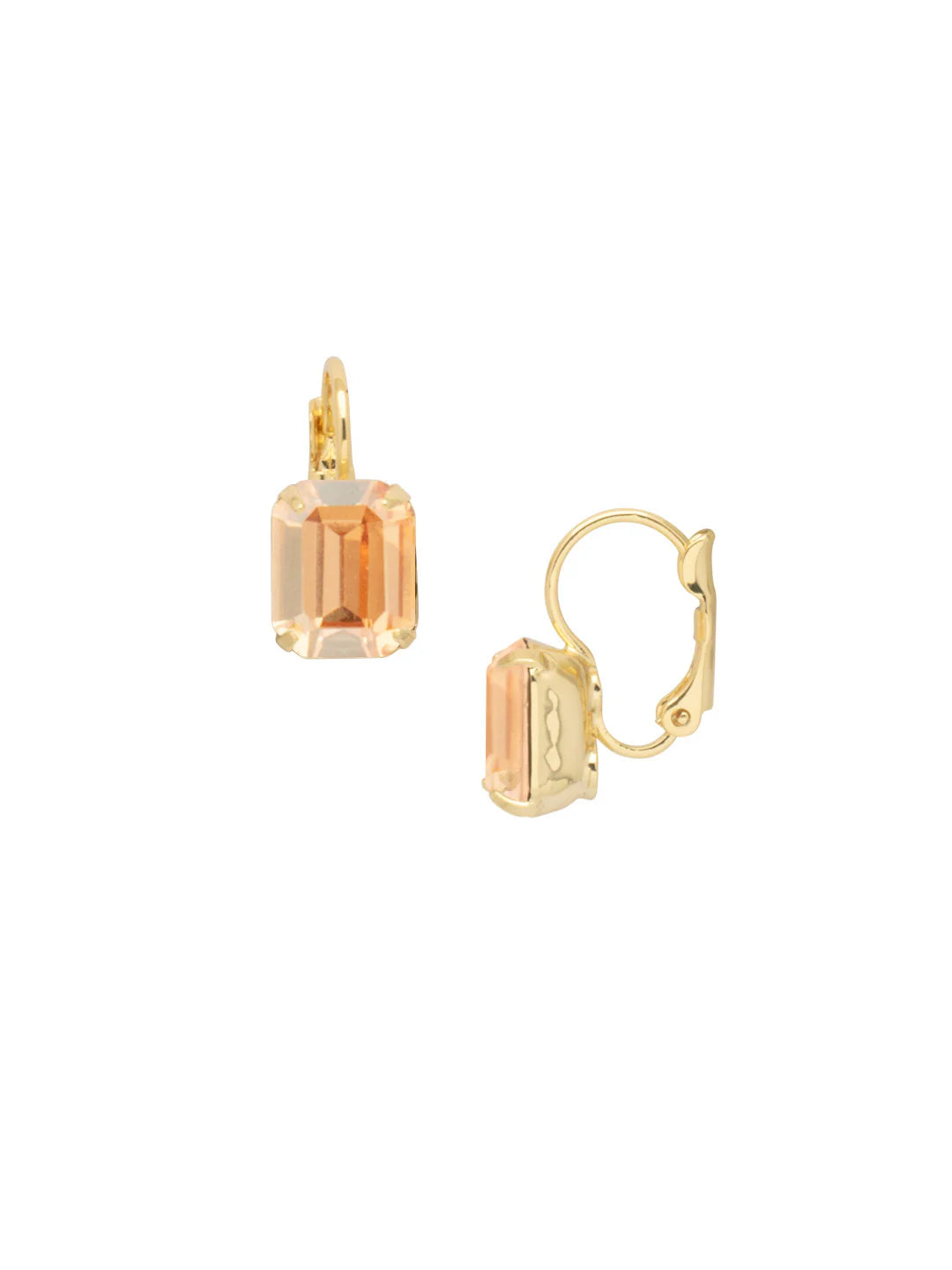 Octavia Dangle Earrings- Dark Champagne