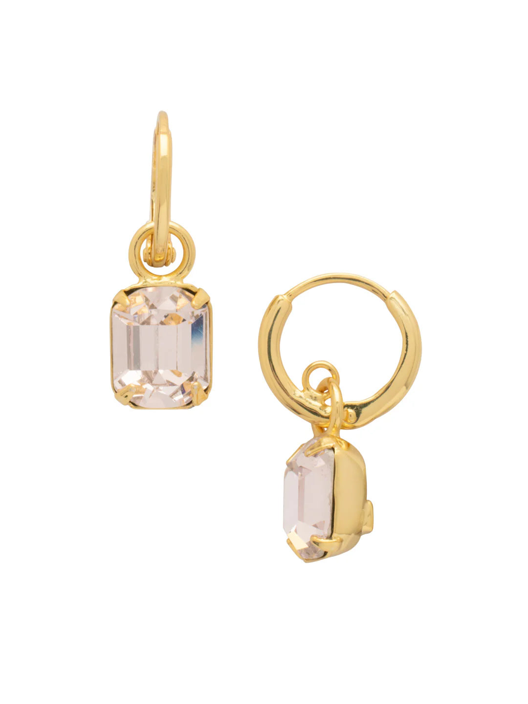 Octavia Huggie Hoop Earrings EFS34BGSIL