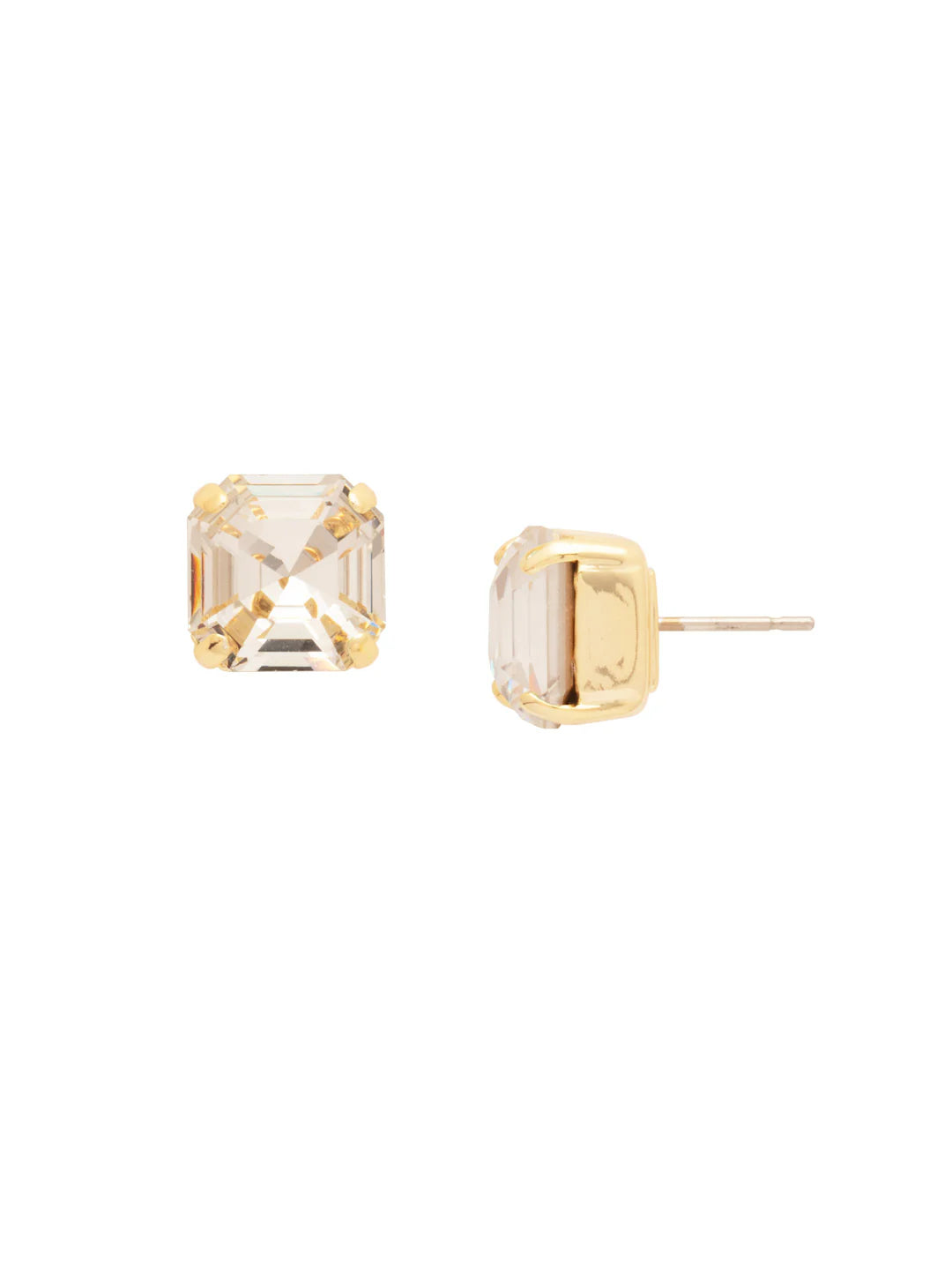 Izzy Stud Earrings- Crystal