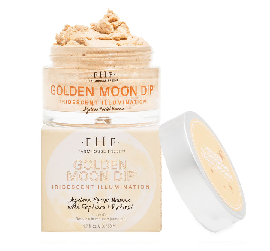 Golden Moon Dip Iridescent Illumination