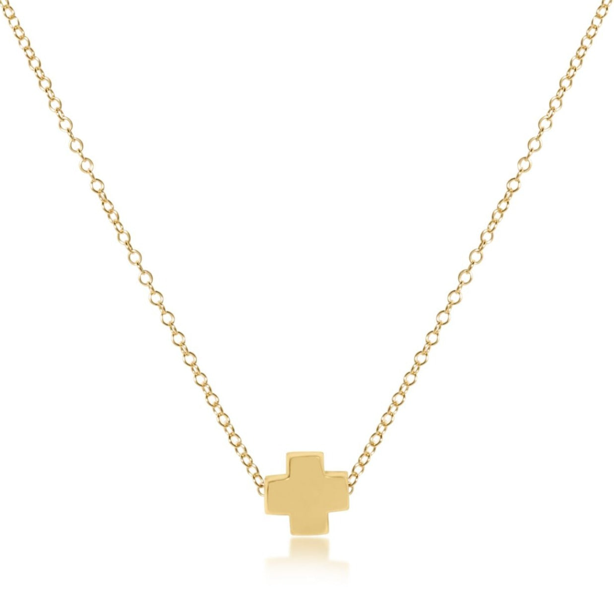 Enewton Signature Gold Cross