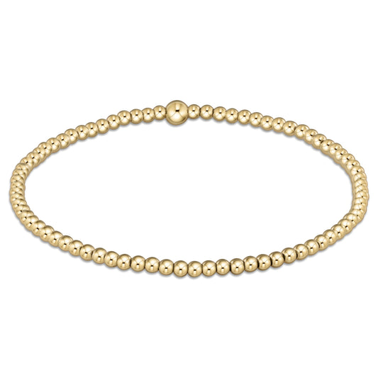 Classic Gold 2.5mm bracelet