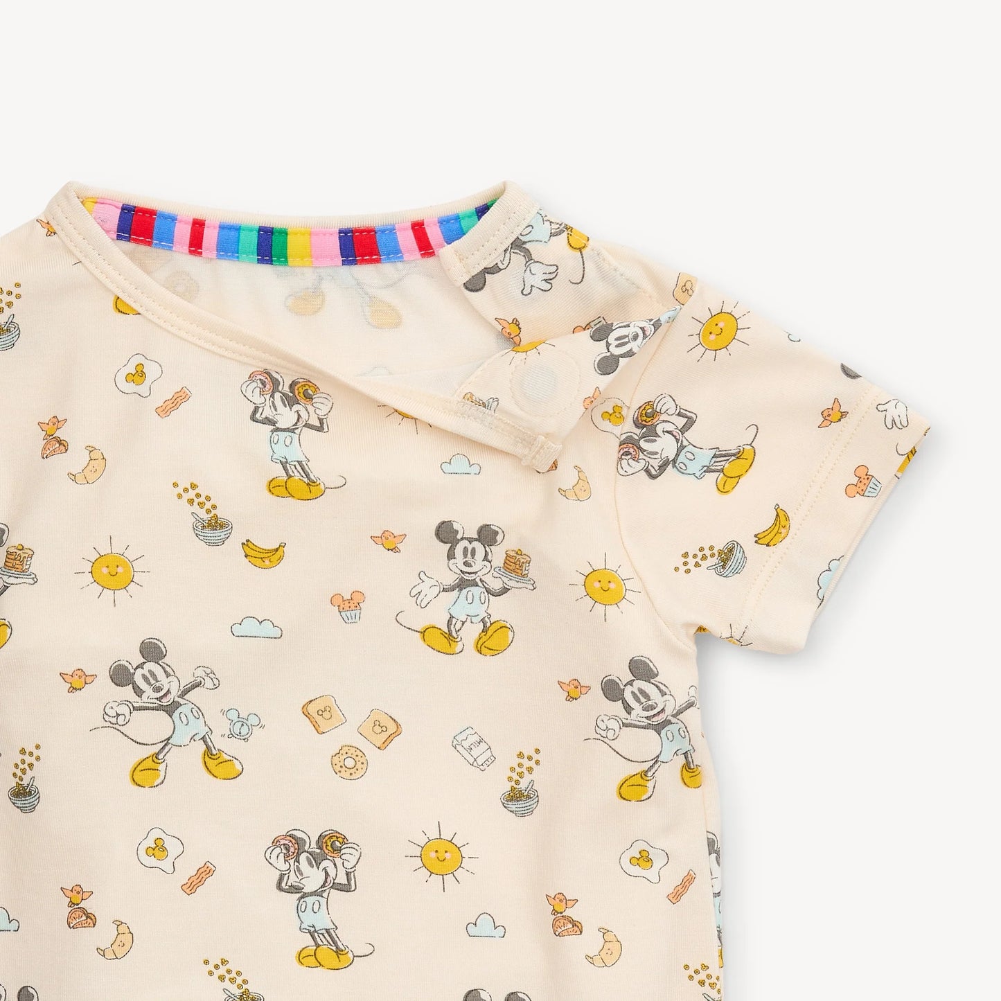 Mickey's Brunch Bunch Modal Magnetic No Drama Pajama Short Sleeve Set