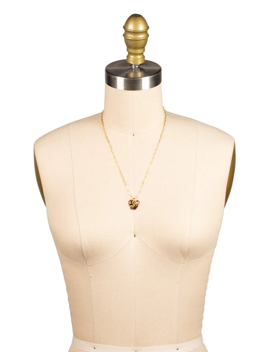 Anika Pendant Necklace-Honey Bourbon