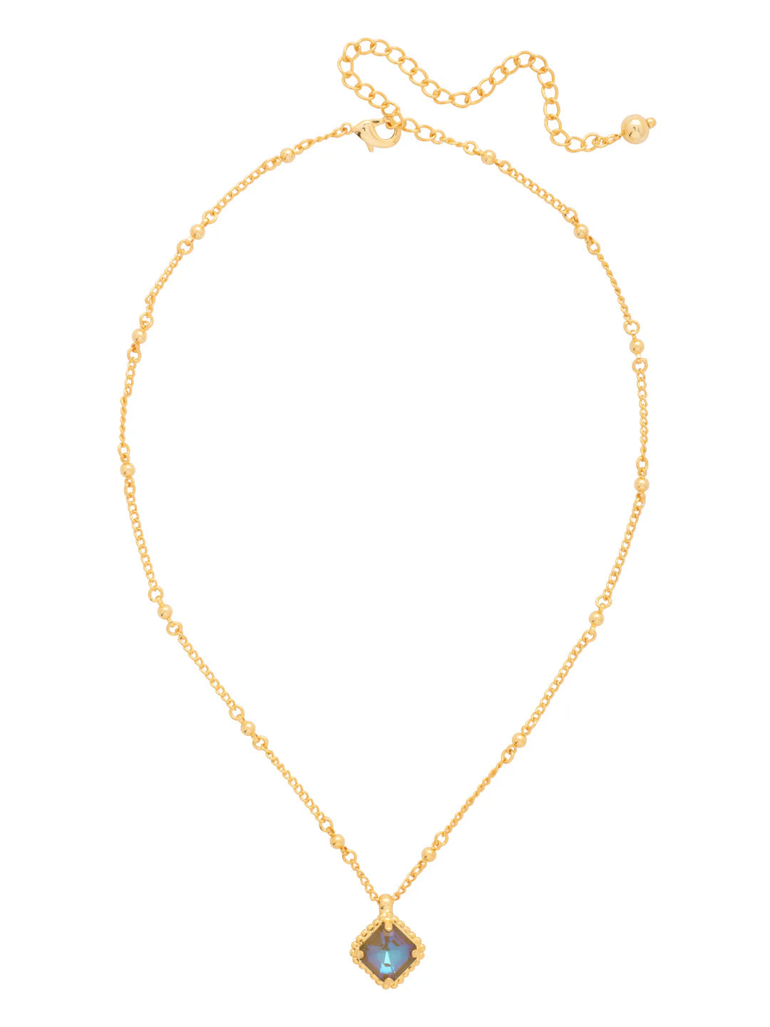 Izzy Decorated Pendant Necklace- NFY2BGCPD