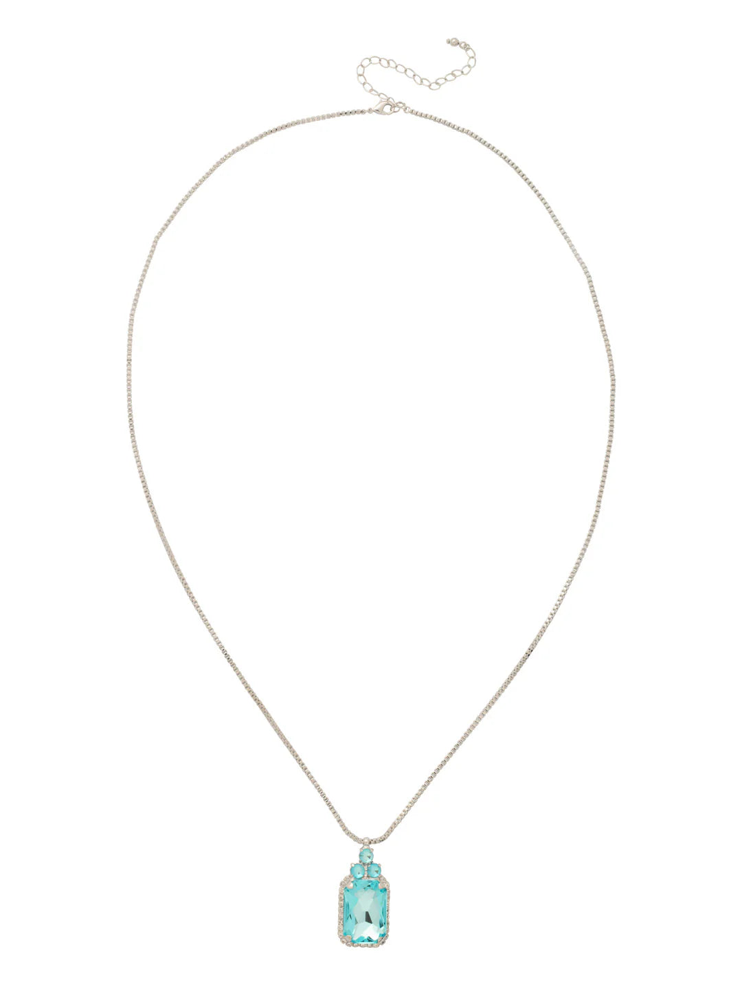 Viretta Embellished Long Necklace- NFZ15PDOC