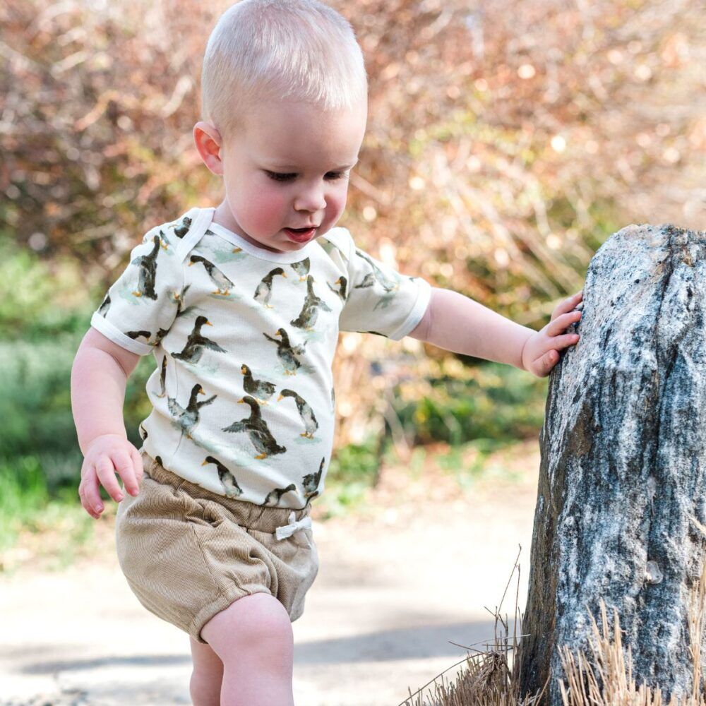 Organic Cotton Pocket Bloomer "Gold Fox"