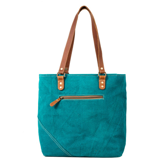 Myra Countryside Connections Patchwork Tote