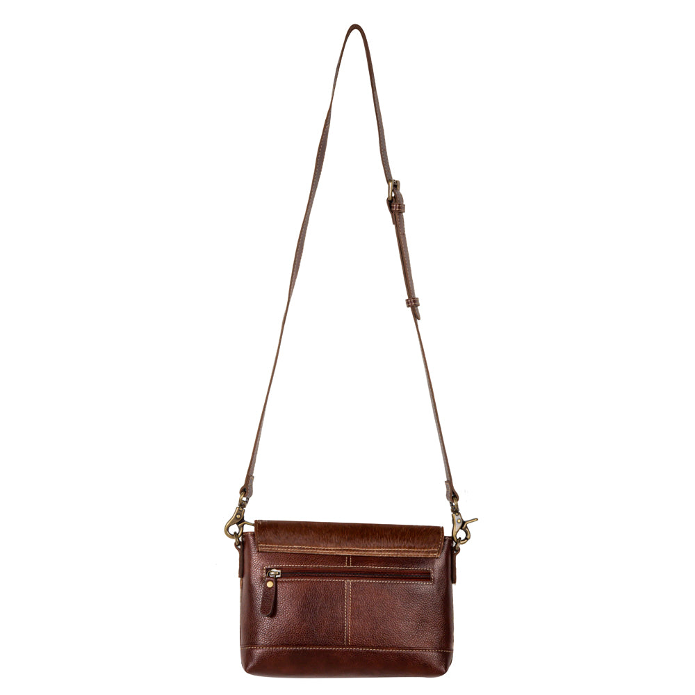 Myra Ridge Morning Glory Leather & Hairon Bag