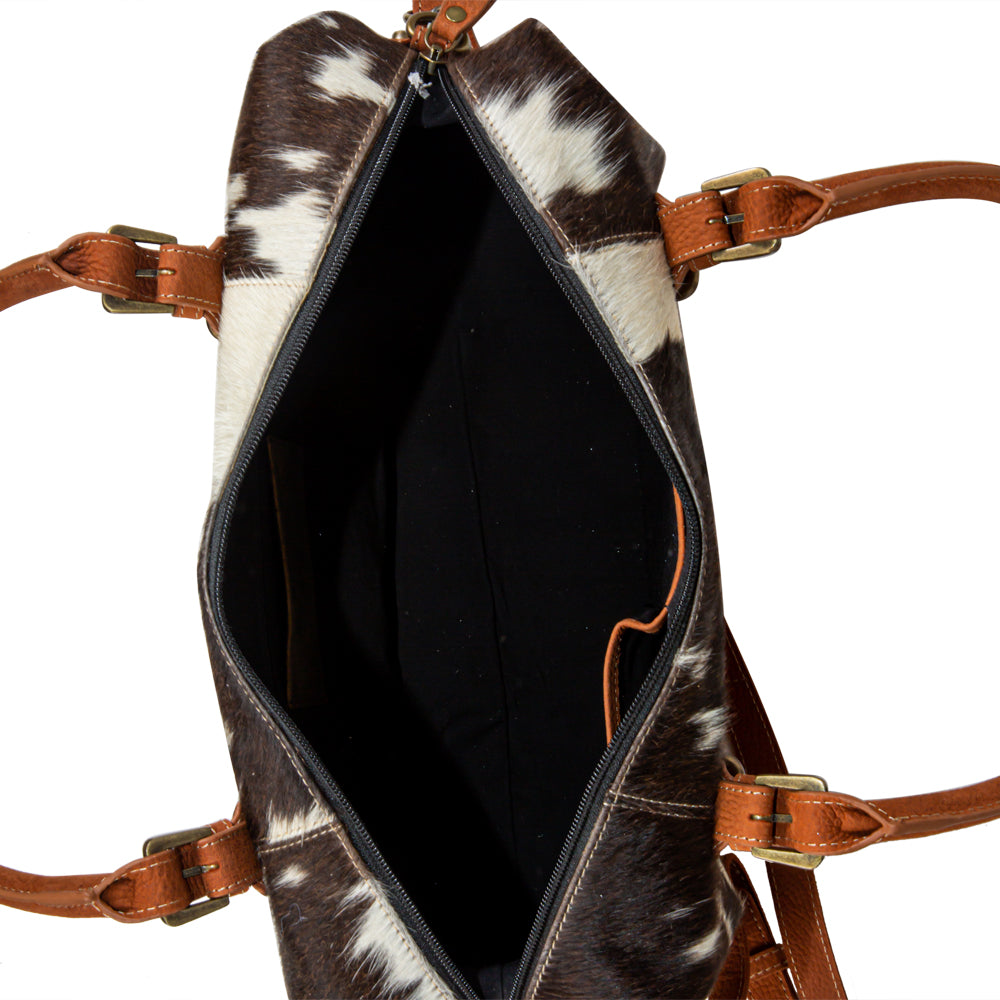 Myra Samson Trails Paneled Shoulder/Hand Bag