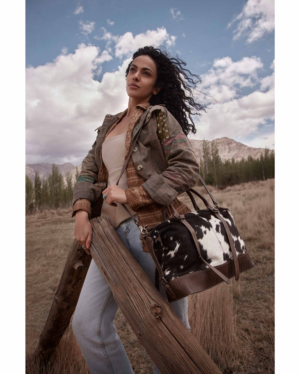 Myra Crawford Canyon Large Shoulder/Hand Bag