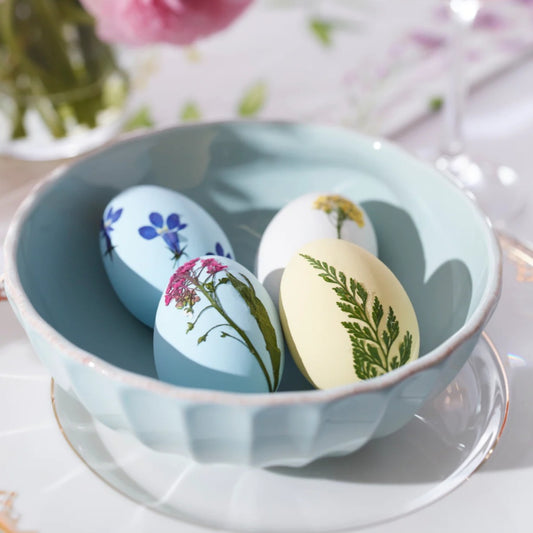 French Perle Scallop 4pps Ice Blue