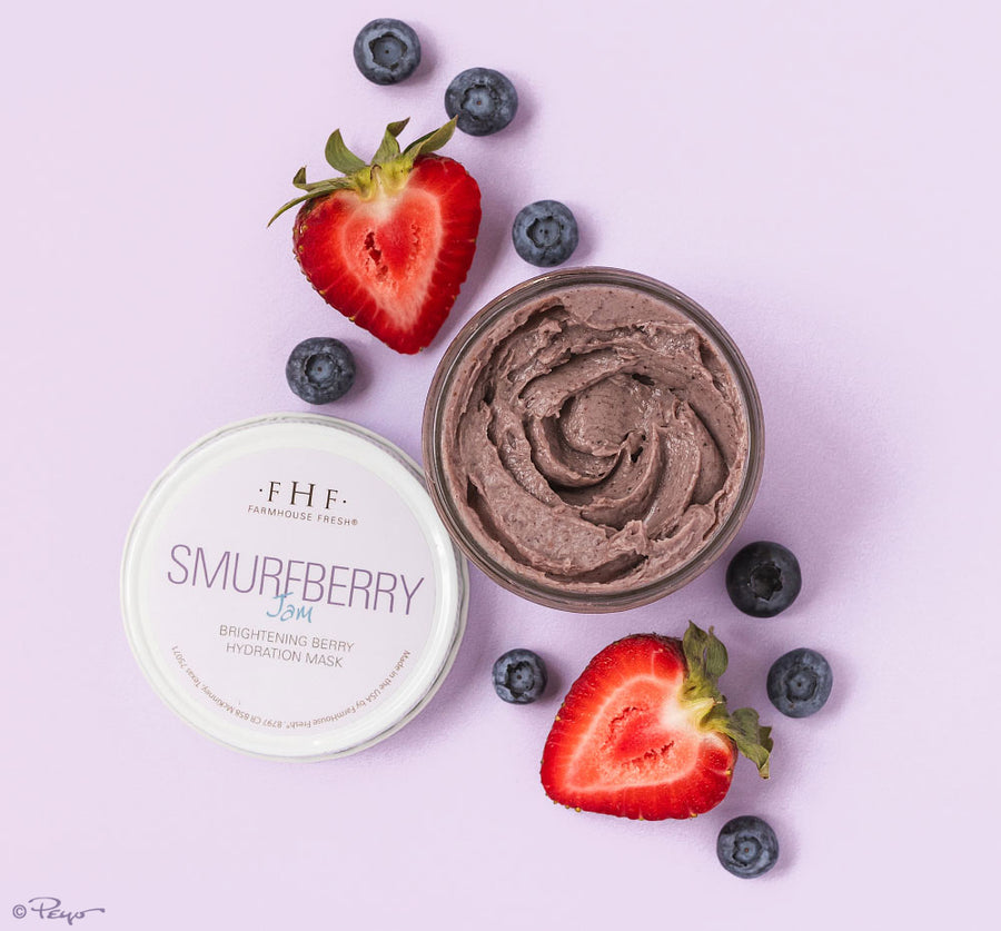 Smurfberry Jam Brightening Berry Hydration Mask