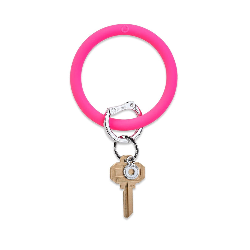 Silicone Big O Key Ring