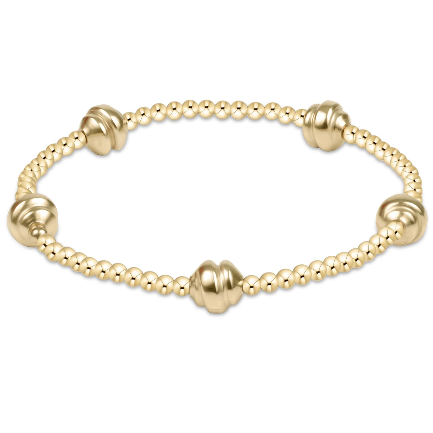 Admire Small Gold 2.5mm Bracelet-Gold