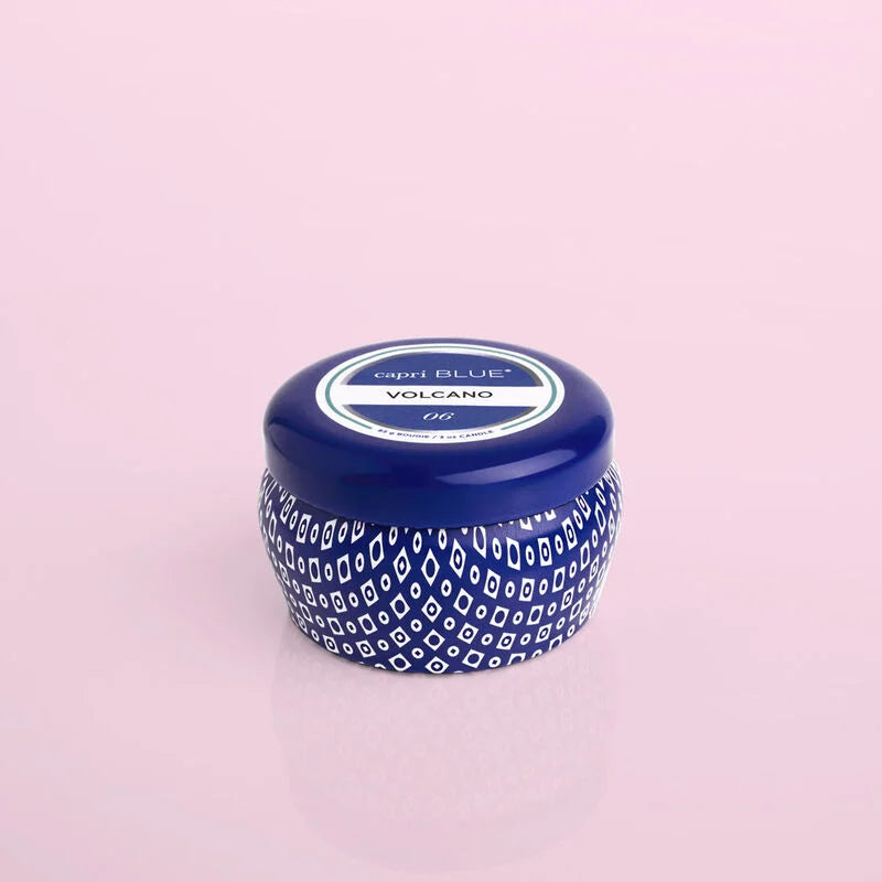 Volcano Tin Candles