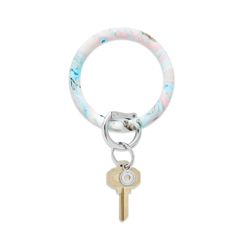 Silicone Big O Key Ring