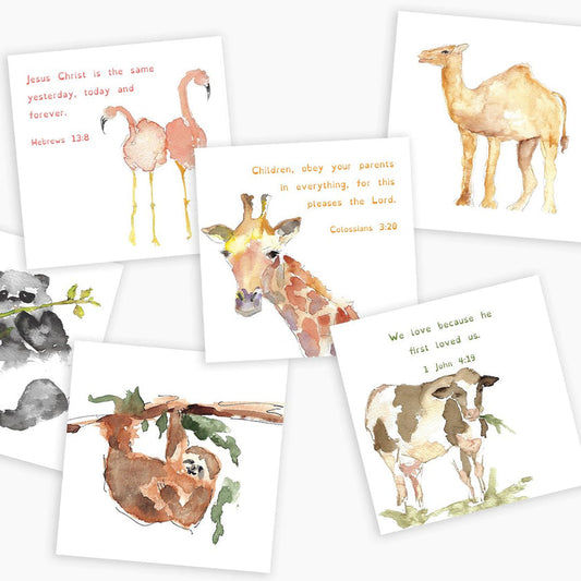 Prayer Cards for Children with Acrylic Stand