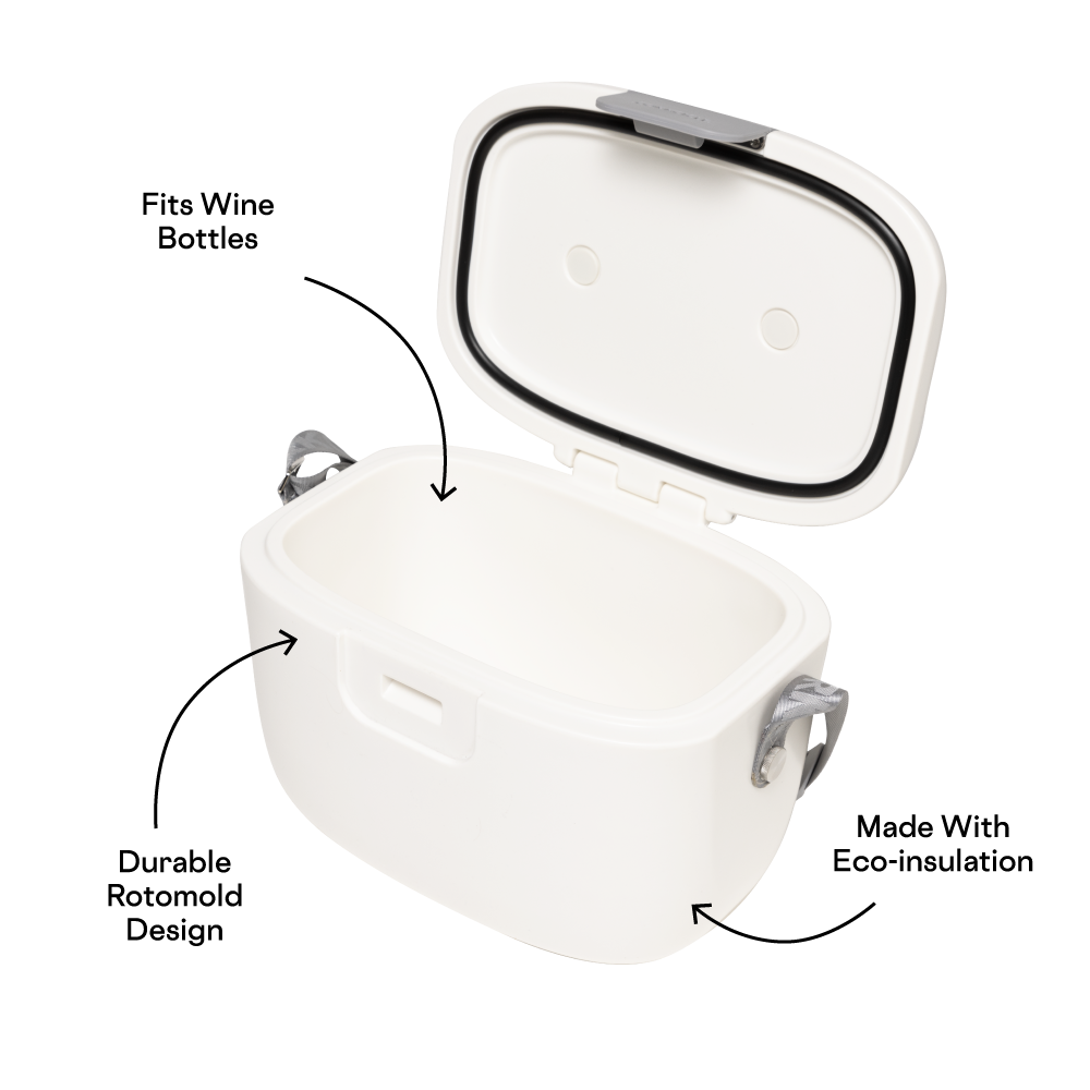 Chillpod Go Cooler-13 oz Gloss White