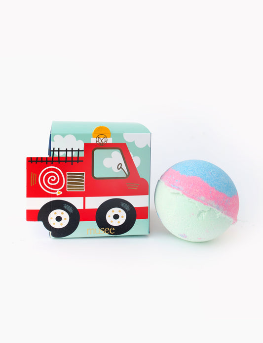 Musee Boxed Bath Balm-Fire Truck