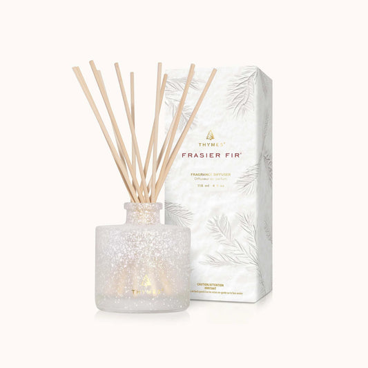 Fraiser Fir Diffuser, Petite Flocked Collection