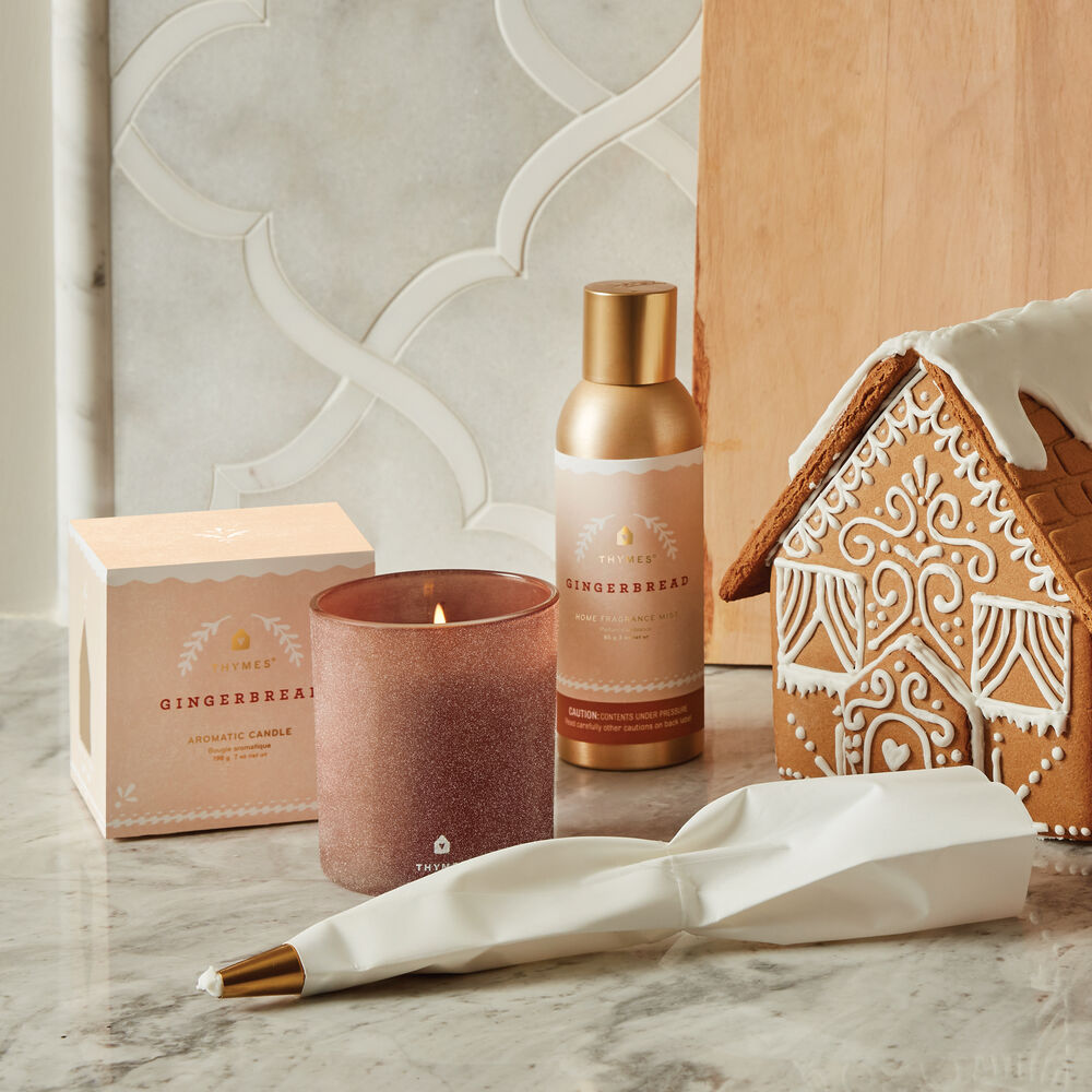 Gingerbread Frosted Votive Candle