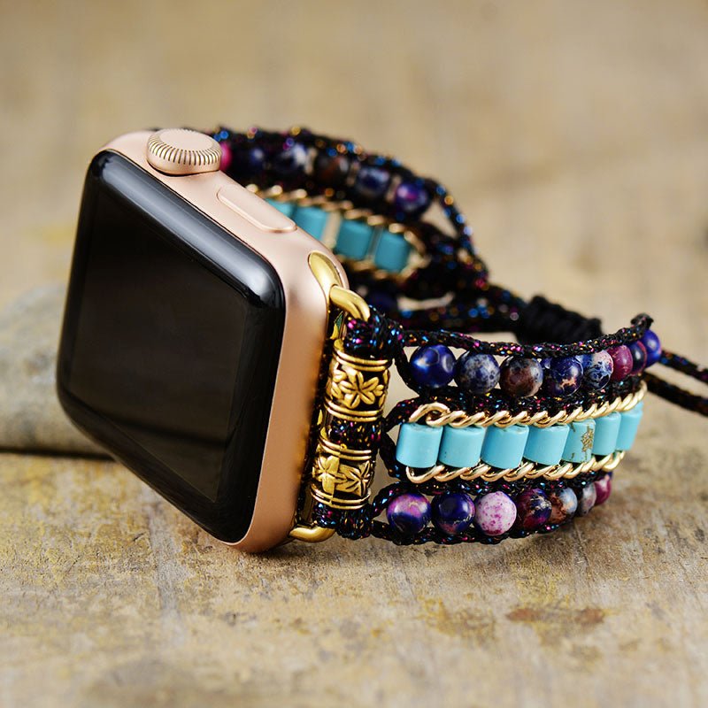 Gothic Turquoise Apple Watch Strap