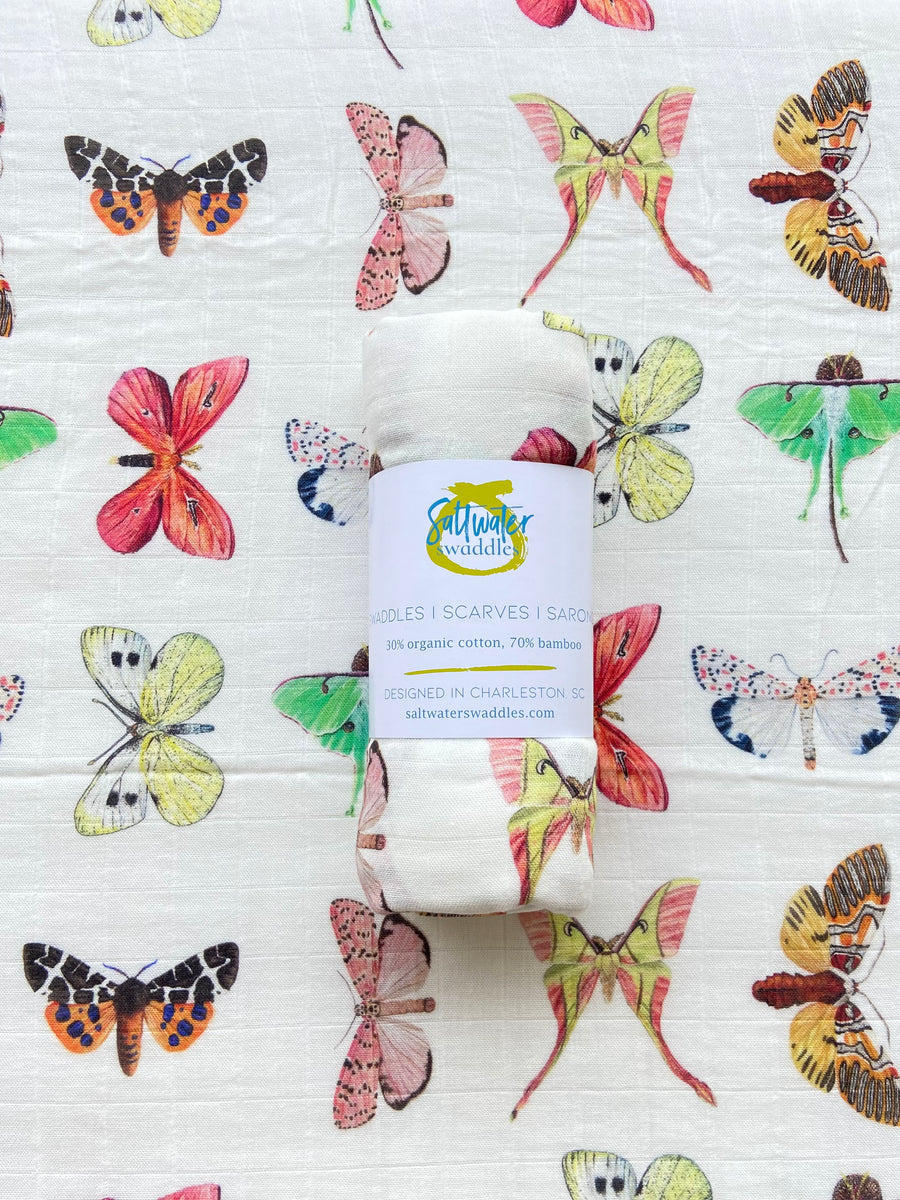 Give Me Butterflies Crib Sheet