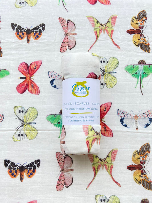 Give Me Butterflies Crib Sheet