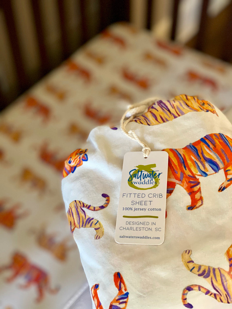 Easy Tiger Crib Sheet
