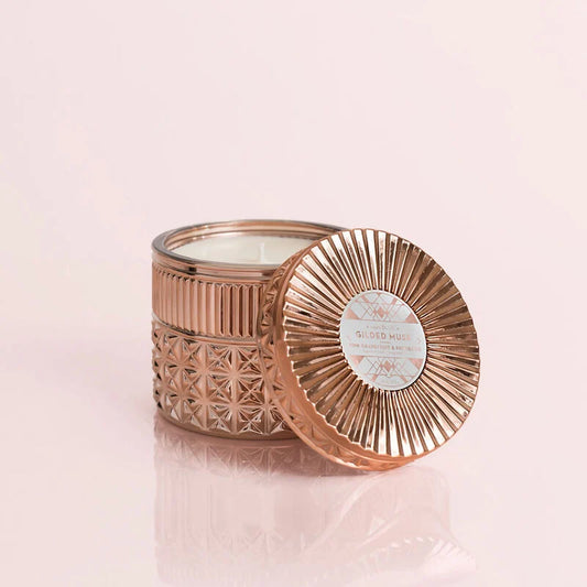 Gilded Muse Pink Grapefruit & Prosecco 11 oz Rose Gold Candle