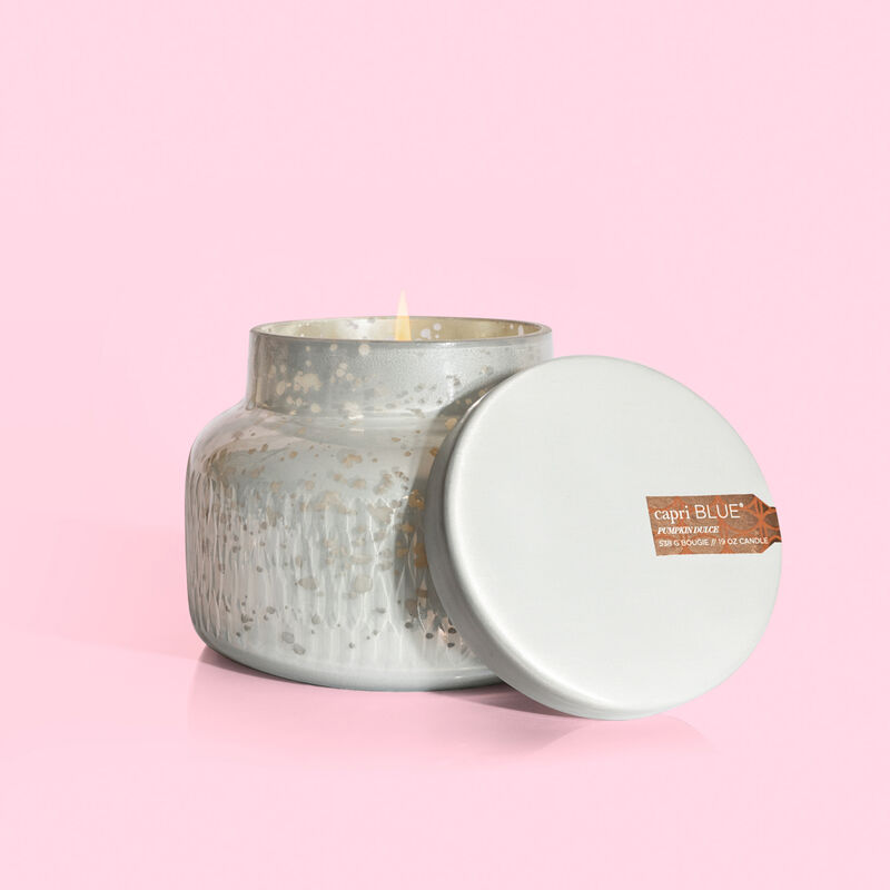 Pumpkin Dulce Mercury Etched Candle 19oz