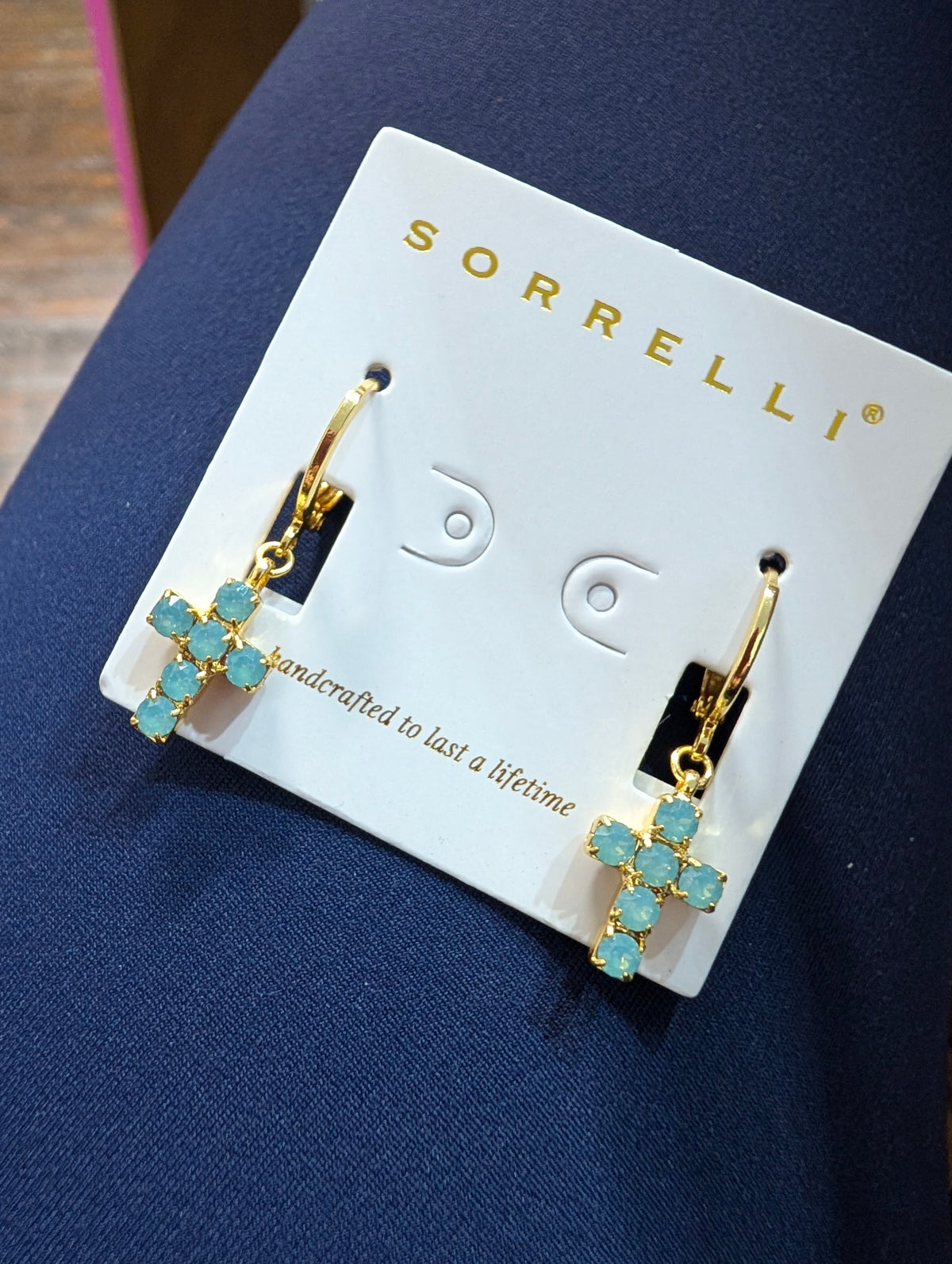 Carly Huggie Earrings-Pacific Opal