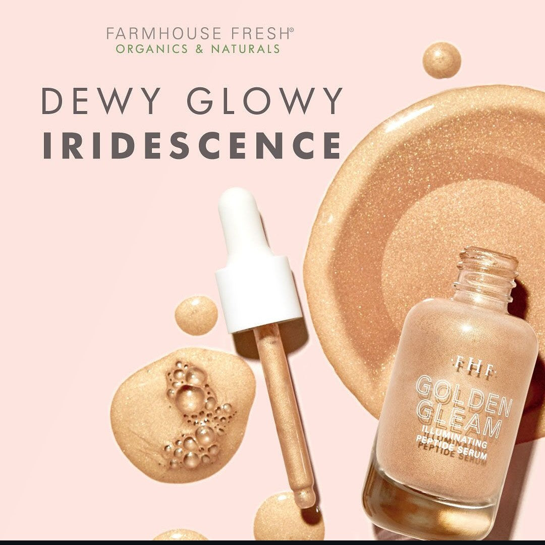 Golden Moments 2 piece Set Limited Edition Illuminating Peptide Serum + Facial Mousse