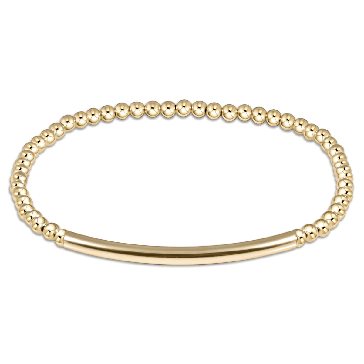 Bliss Bar 3mm Gold Bracelet