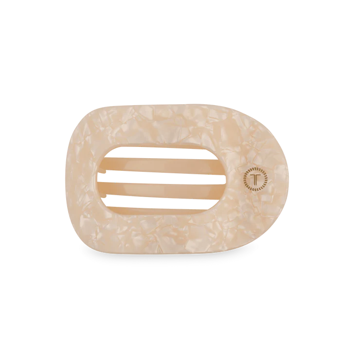 Soft Surf Large Flat Round Hair Clip