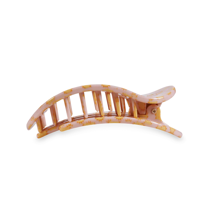 Sunny Days Ahead Medium Flat Round Hair Clip