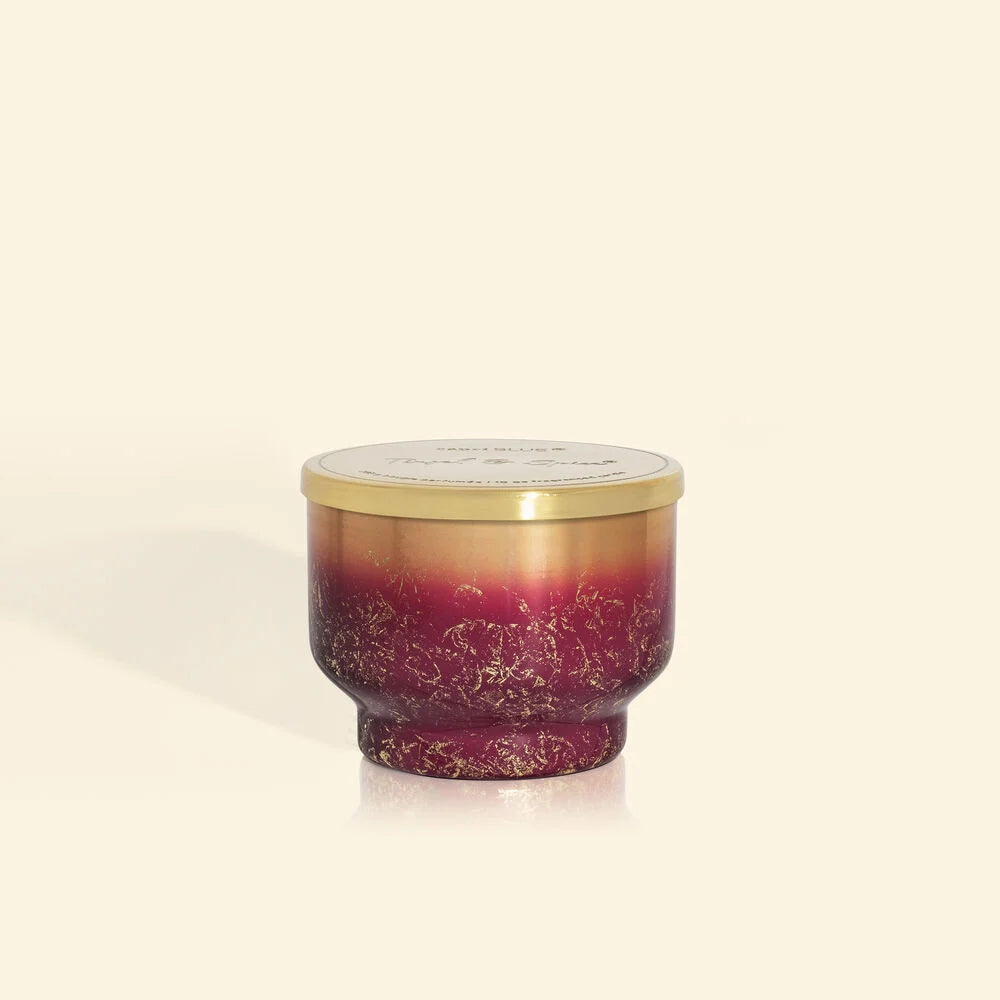 Tinsel & Spice Glimmer Jar Candle 10 oz