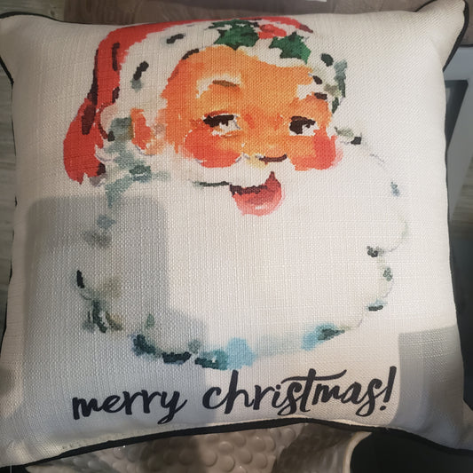 Vintage Santa Pillow