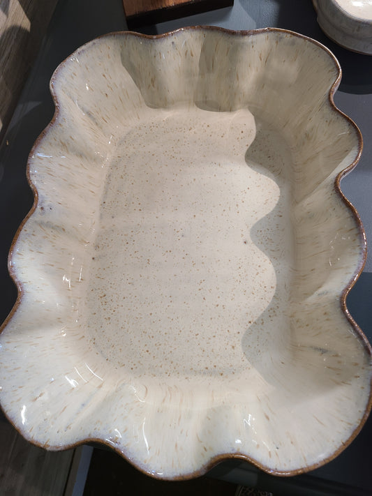 Etta B Fluted Casserole