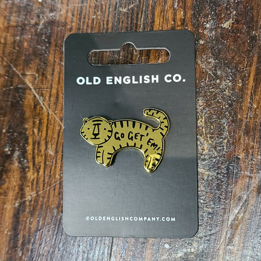 OEC Go Get Em Tiger Enamel Pin