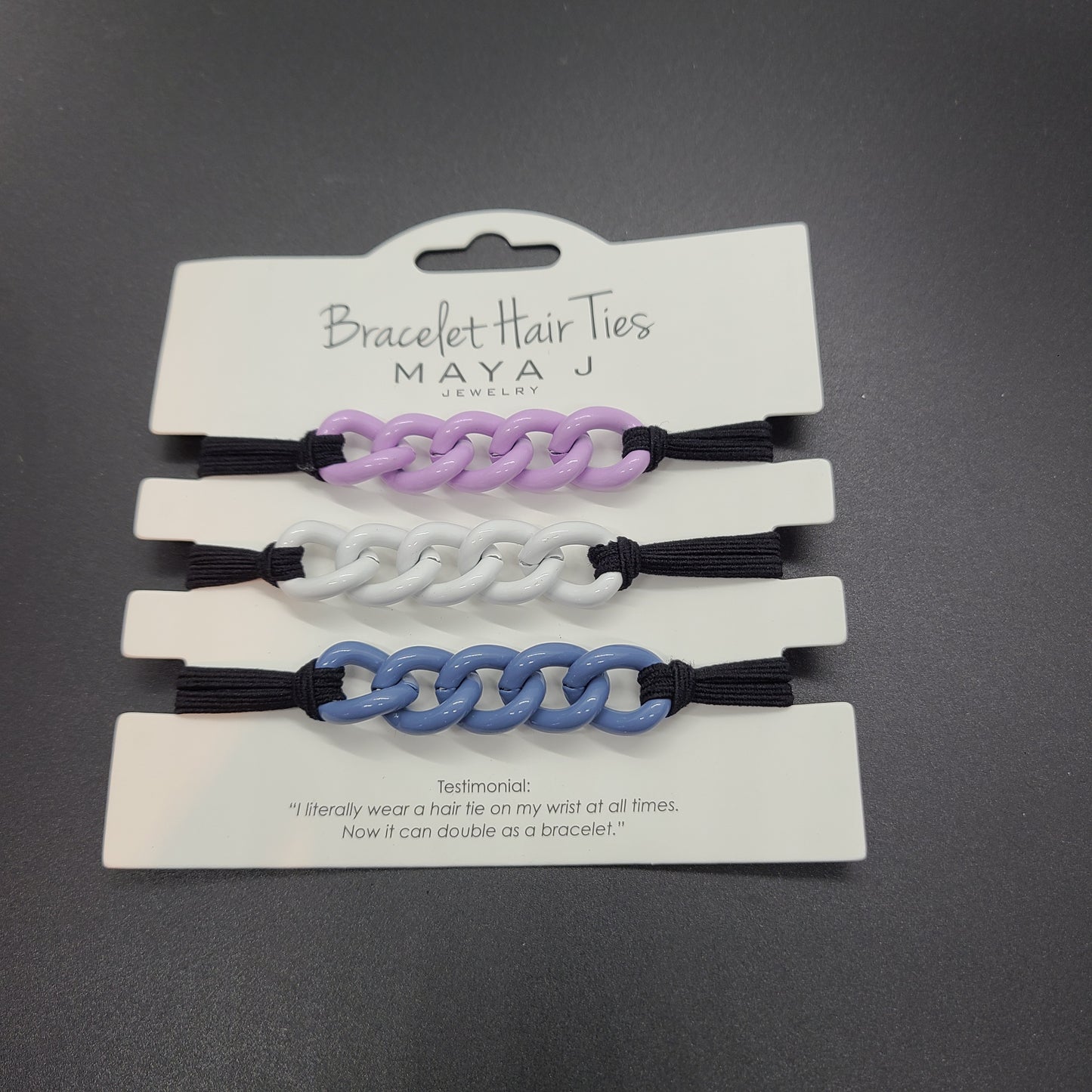 MJ Bracelet Hair Ties